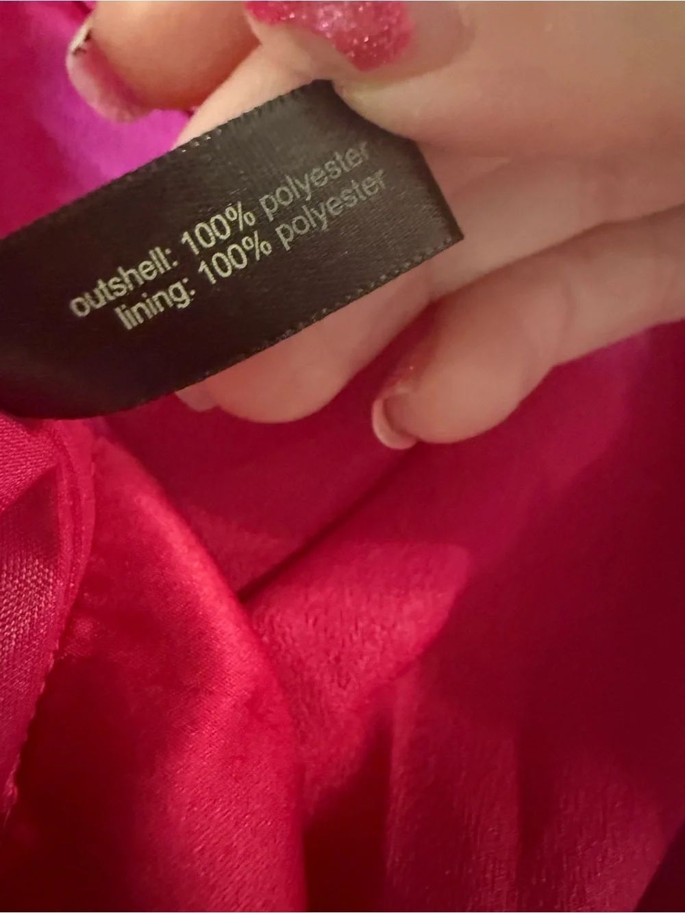 The Limited Women's Magenta Short-Sleeve dress size M - Picture 8 of 8